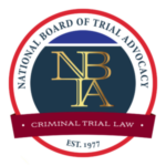 national board of trial advocacy NBTA criminal trial law est. 1977
